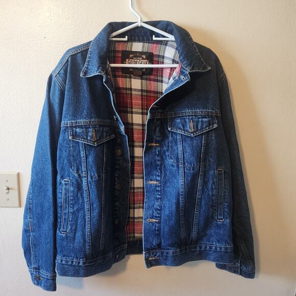 Vintage Denim Guide Gear Jacket size Medium - Picture 1 of 3